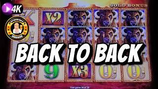 Back To Back Jackpot Hand Pay's on Buffalo Gold in Las Vegas