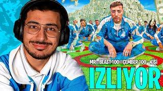 SERCAN ZURNA l MRBEAST 100 KİŞİ 100 ÇEMBER 500.000 DOLAR l İZLİYOR