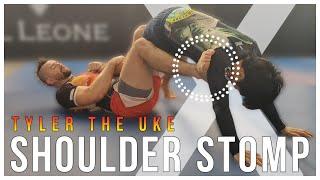 Stuck in X Guard? Use Shoulder Stomp To Matrix and Knee Bar