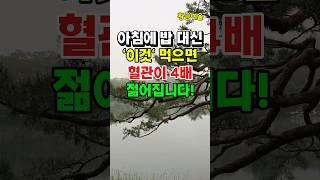 ️ 아침에 ‘이것’만 바꿨더니… 혈관이 20대처럼! #shorts#혈관건강#아침식사추천#밥대신이것#혈관젊어지는법#중장년건강#건강식습관#심혈관질환예방#건강정보#아침식단#혈관청소음식