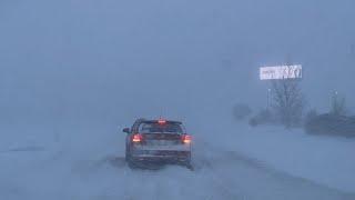 VIDEO | Storm brings heavy snow, winds to North Dakota