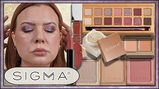 TESTING A FULL FACE OF SIGMA BEAUTY MAKEUP *These Are Beautiful!* | Clare Walch