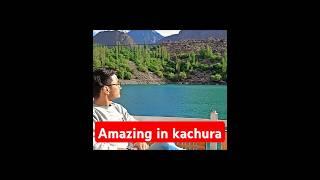 Amazing upper kachura lake in skardu