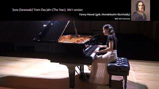 Fanny Mendelssohn-Hensel: ‘June (Serenade)’ from Das Jahr, 1841 version