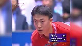 2000 World Cup ━ Ma Lin vs Kim Taek-Soo