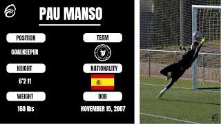PAU MANSO - GOALKEEPER - PATHFINDER FC SPAIN