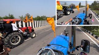 Chal pay Shri Anandpur Sahib wal | Tractor Race Swaraj vs Sonalika |Hola Mahalla 2022