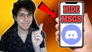 How To Hide Messages On Discord Mobile