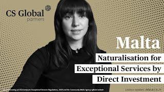 Everything you need to know about citizenship by direct investment in Malta