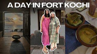 Vlog - A Day in Fort Kochi, Kerala | Exploring my favourite spots, shopping, Cherai beach & more