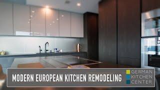 Modern European Kitchen Remodeling