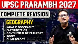 Geography Complete Revision in One Video | UPSC Prarambh 2027 | PW OnlyIAS