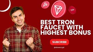 Earn Free TRX Every 4 Mins | Legit TRON Faucet With The Best Referral Bonus & Live Proof!