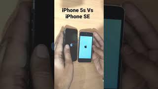 iPhone SE 1st Gen Vs iPhone 5s Power On Speed Test