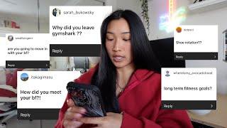 so y'all wanna know... how i met my bf, leaving gymshark, and introvert struggles ‍️ chatty Q&A!