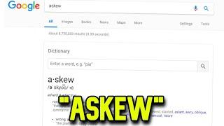 Askew Google Easter Egg