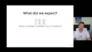 Tensor Products are just Matrix Multiplication, Seriously.