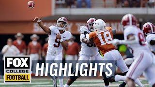 Alabama vs. Texas Highlights | CFB on FOX