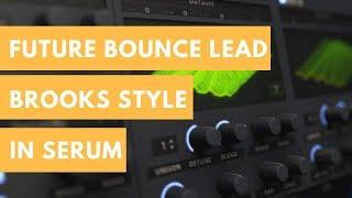 How To Brooks Style Lead In Serum | Like I do Lead Remake [Free Preset]