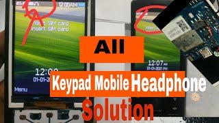 All Chaina Keypad Mobile Headphone Mode Icon Solutions/All lava Mobile, lava p30 Headphone solution.