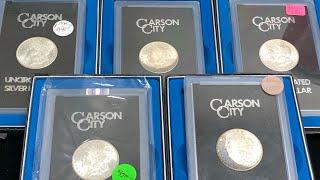 GSA Carson City Morgans 1880-1885 Graded and Ungraded