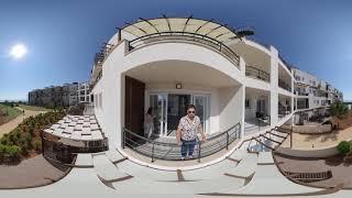 360° VR One Bedroom Apartment Sea View Buy Property in North Cyprus 5K Vlog imobiliar Thalassa Beach