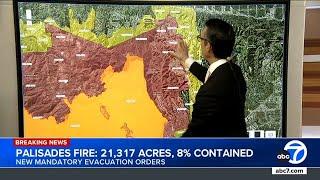 New mandatory evacuation order issued for Palisades Fire