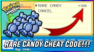 Pokémon AshGray Cheats 2021 || Pokémon AshGray Rare Candy Cheat Code!!!