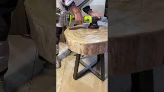 Столик из СПИЛА  #мастеркласс #diy #ремонт