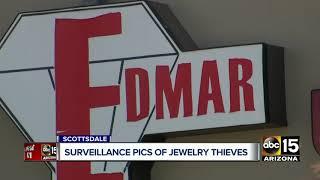 Surveillance pictures released from Scottsdale jewelry robbery