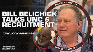 Bill Belichick on UNC football recruitment, Lawrence Taylor & more! | College GameDay