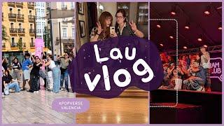 LauVlog - Evento KpopVerse Valencia: entrevista, random dance y más