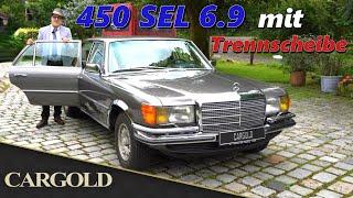 Mercedes 450 SEL 6.9, 1976, ex Dassault / Frankreich, Vorstandslimousine mit Trennscheibe & Intercom