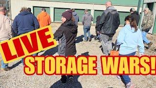 LIVE Storage Wars Auction With 23 ABANDONED STORAGE UNITS!