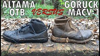 Altama OTB Maritime Assault Boot Review - Part 3 - Versus GORUCK MACV-1 in the Swamp