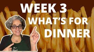 Whats for Dinner | No Spend Challenge Edition | Week 3