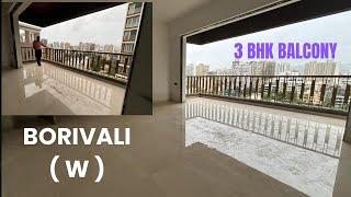 Borivali West Vajira Naka | Ready to Move Flats | 3 BHK With Balcony Apartment Call ️ 9082116121