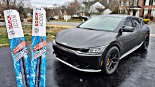 UPGRADE Your Vision! Replacing Kia EV6 Wiper Blades with Bosch Icon (DIY Guide)