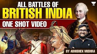 All Battles of British India in One video | Indian History | UPSC Prelims 2025 | By Abhishek Mishra