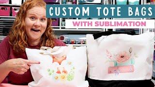 How to Make Sublimation Tote Bags (with tips and tricks!)
