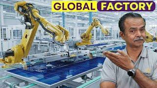 World-class solar module manufacturing in India | High-quality module manufacturing factory in India