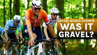 2024 UCI Gravel World Champs: Broken bikes, Kings, the F-word and MVP's Rainbow Jersey