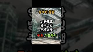 인천공항 주차대행(발렛파킹) 무료로 이용하기 #인천공항주차 #인천공항주차대행 #인천공항발렛파킹 #아마노코리아 #인천공항 #인천공항무료주차 #shorts #승무원