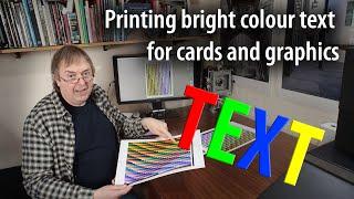 Why do bright colours look dull in prints? Printing bright colour art/text on cards and products.