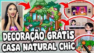 DECORAÇÃO GRÁTIS NA NOVA CASA NATURAL CHIC DO PAZU AVATAR WORLD | MARY GAMES AO VIVO | LIVE