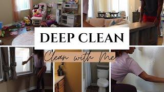 DEEP CLEAN WITH ME | Deep Cleaning Motivation | Clean with Me | Slayathomemom