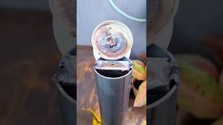 how to install ornament cover on round pipe #skills #trick #idea #weld