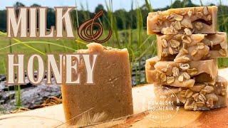 Luxurious Milk & Honey Oat Soap: Handmade and Natural | Soap of the Month Club