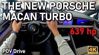 ALL New 639 hp Porsche Macan Turbo POV Drive