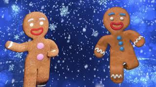 Gingerbread Dancers for Holiday Projections